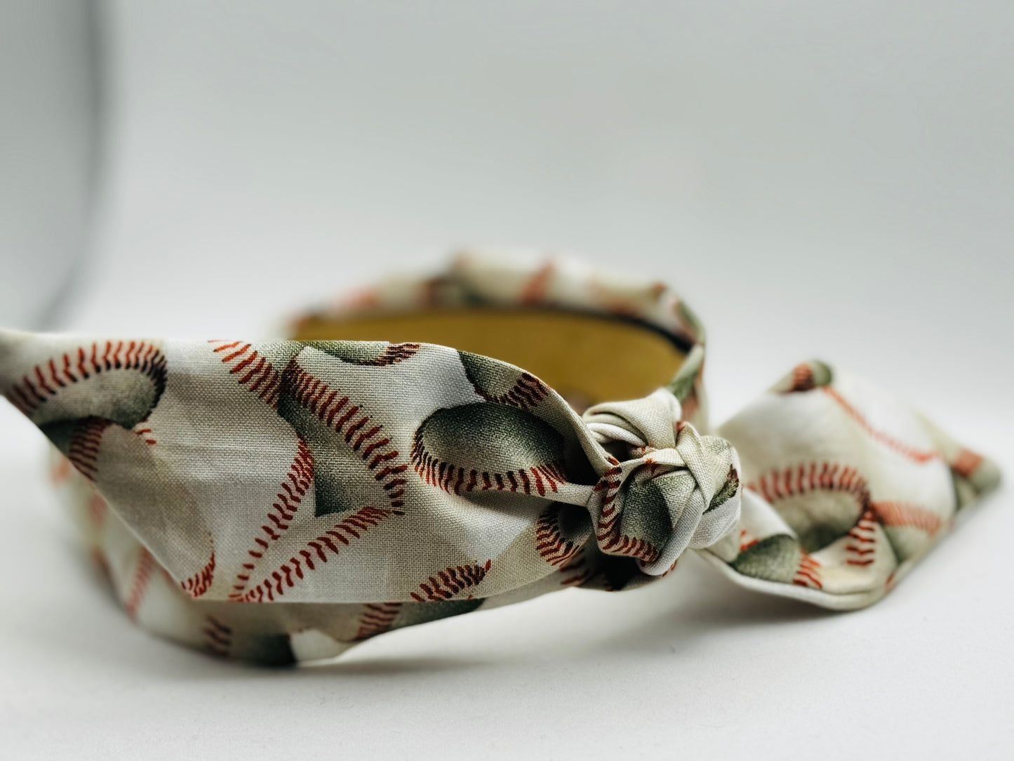 BASEBALL BOW HEADBAND